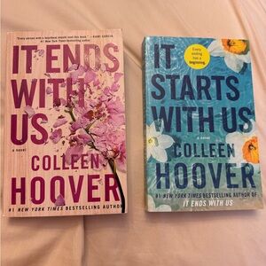 It Ends with Us and It Starts with Us books